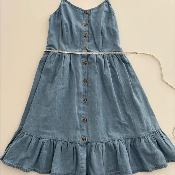 Japna Light Denim Strapless Dress – Size Small – $35 - Picture 8 of 10